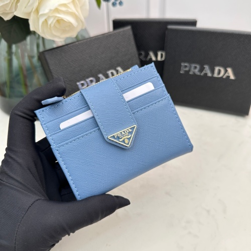 Prada AAA Quality Card Case For Women #1087916 $42.00 USD, Wholesale Replica Prada AAA+ Quality Wallets