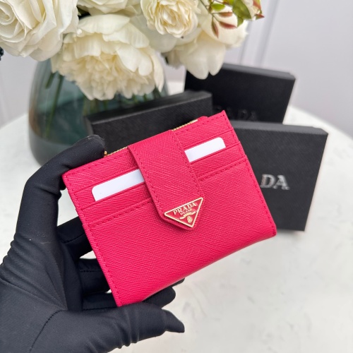 Prada AAA Quality Card Case For Women #1087918 $42.00 USD, Wholesale Replica Prada AAA+ Quality Wallets