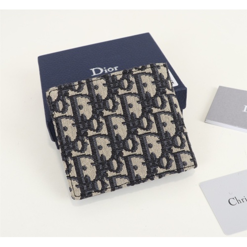 Replica Christian Dior AAA Man Wallets #1088031 $72.00 USD for Wholesale