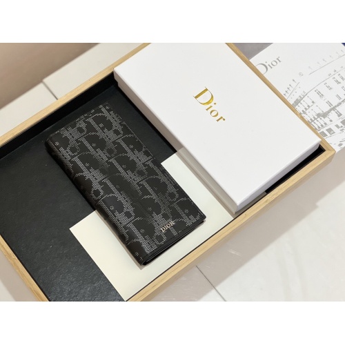 Replica Christian Dior AAA Man Wallets #1088034 $42.00 USD for Wholesale