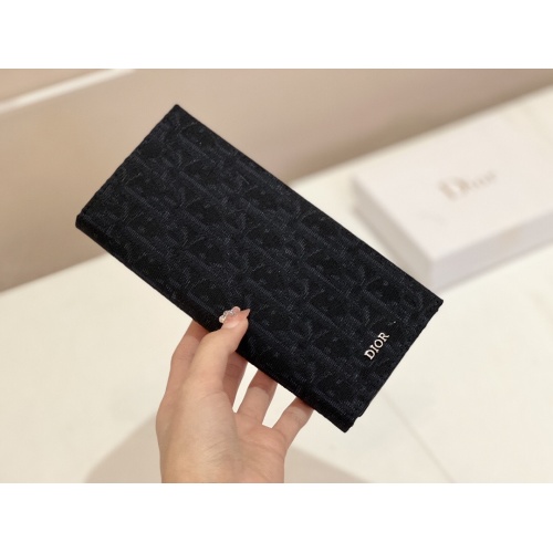 Replica Christian Dior AAA Man Wallets #1088035 $42.00 USD for Wholesale