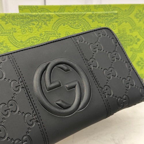 Replica Gucci AAA Man Wallets #1088062 $42.00 USD for Wholesale