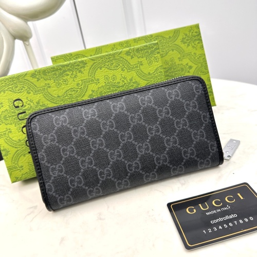 Replica Gucci AAA Man Wallets #1088067 $42.00 USD for Wholesale