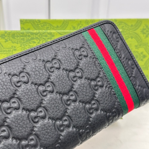 Replica Gucci AAA Man Wallets #1088068 $42.00 USD for Wholesale