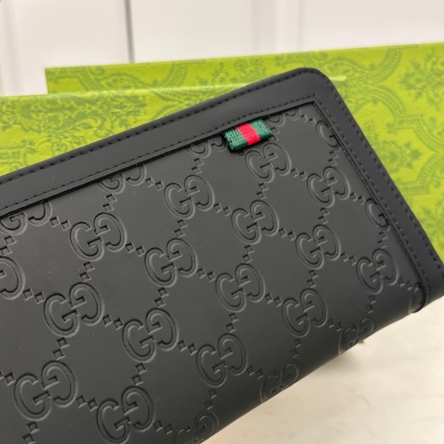 Replica Gucci AAA Man Wallets #1088074 $42.00 USD for Wholesale