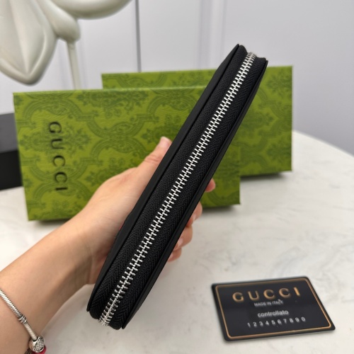 Replica Gucci AAA Man Wallets #1088074 $42.00 USD for Wholesale