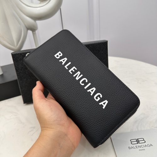 Replica Balenciaga AAA Man Wallets #1088082 $42.00 USD for Wholesale