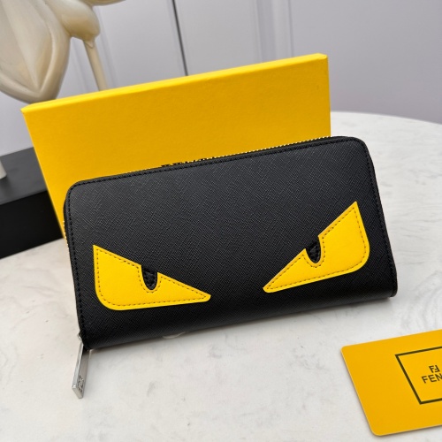 Fendi AAA Man Wallets #1088083 $42.00 USD, Wholesale Replica Fendi AAA Man Wallets