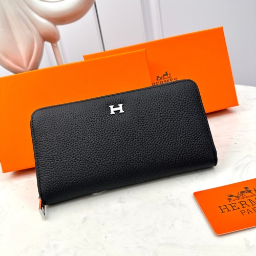 Hermes AAA Man Wallets #1088085 $42.00 USD, Wholesale Replica Hermes AAA Man Wallets