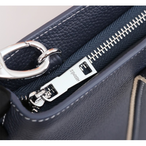 Replica Hermes AAA Man Handbags In Navy #1088320 $150.00 USD for Wholesale