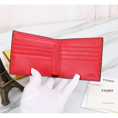 Replica Fendi AAA Man Wallets #1088359 $68.00 USD for Wholesale