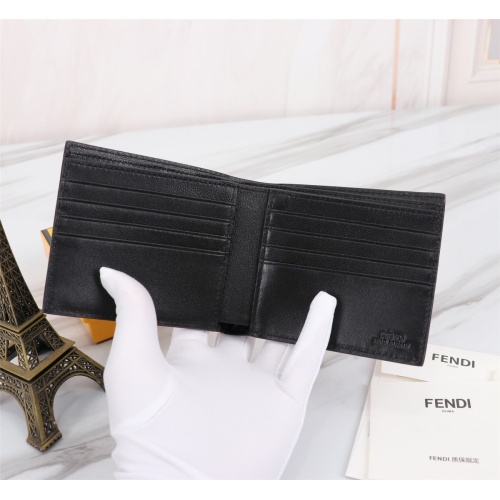 Replica Fendi AAA Man Wallets #1088360 $68.00 USD for Wholesale