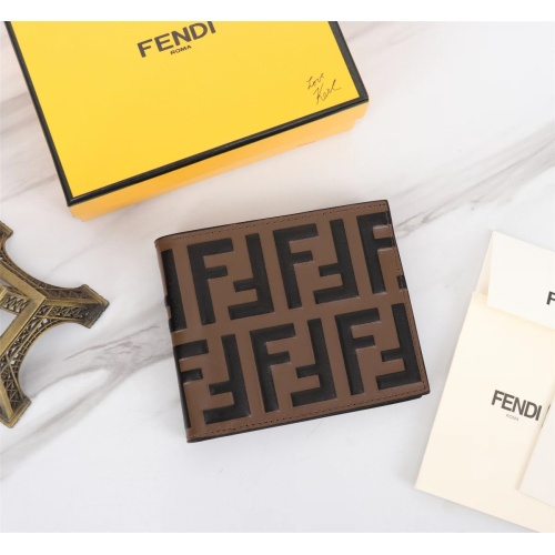 Fendi AAA Man Wallets #1088361 $68.00 USD, Wholesale Replica Fendi AAA Man Wallets