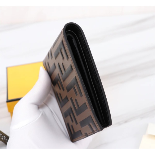 Replica Fendi AAA Man Wallets #1088361 $68.00 USD for Wholesale