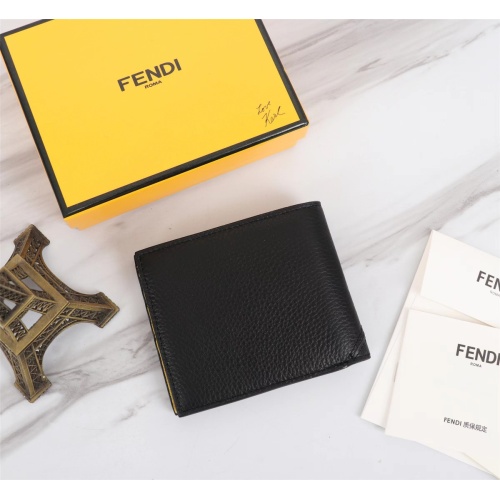 Replica Fendi AAA Man Wallets #1088365 $68.00 USD for Wholesale