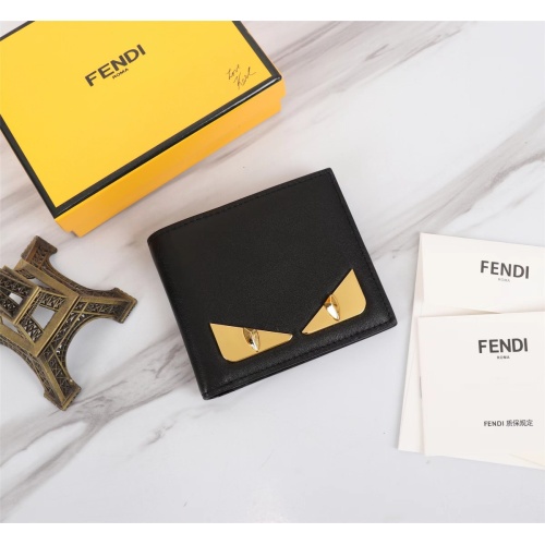 Fendi AAA Man Wallets #1088371 $68.00 USD, Wholesale Replica Fendi AAA Man Wallets