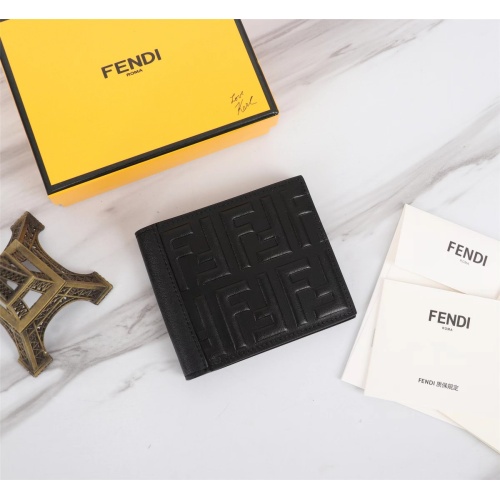 Fendi AAA Man Wallets #1088373 $68.00 USD, Wholesale Replica Fendi AAA Man Wallets