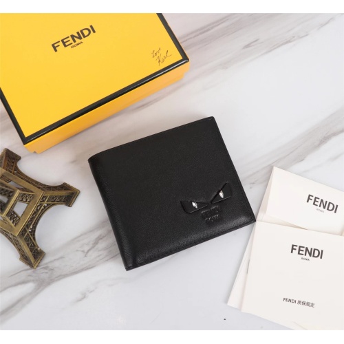 Fendi AAA Man Wallets #1088375 $68.00 USD, Wholesale Replica Fendi AAA Man Wallets