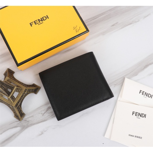 Replica Fendi AAA Man Wallets #1088375 $68.00 USD for Wholesale