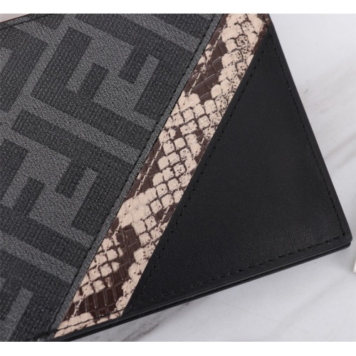 Replica Fendi AAA Man Wallets #1088377 $68.00 USD for Wholesale