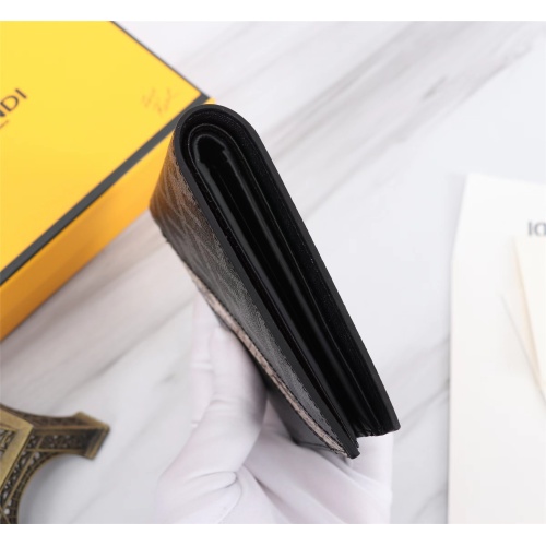 Replica Fendi AAA Man Wallets #1088377 $68.00 USD for Wholesale