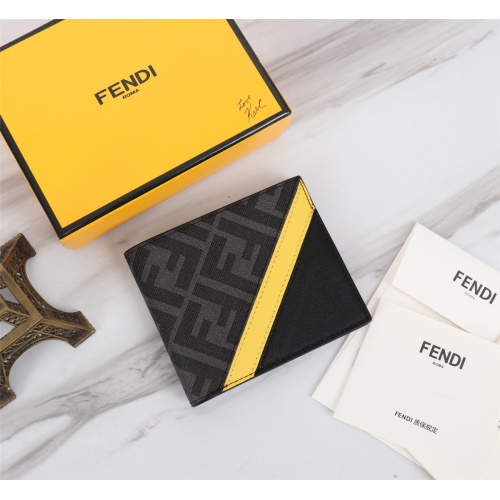 Fendi AAA Man Wallets #1088379 $68.00 USD, Wholesale Replica Fendi AAA Man Wallets