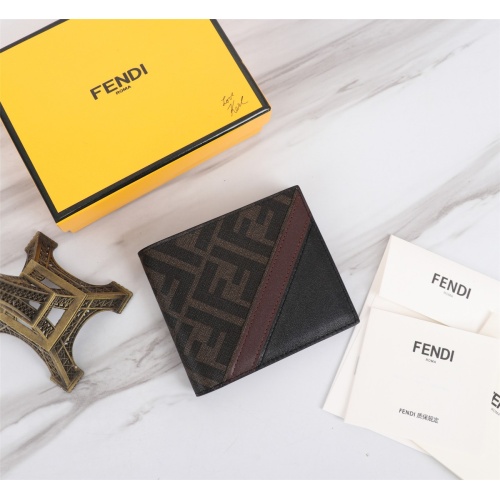 Fendi AAA Man Wallets #1088380 $68.00 USD, Wholesale Replica Fendi AAA Man Wallets