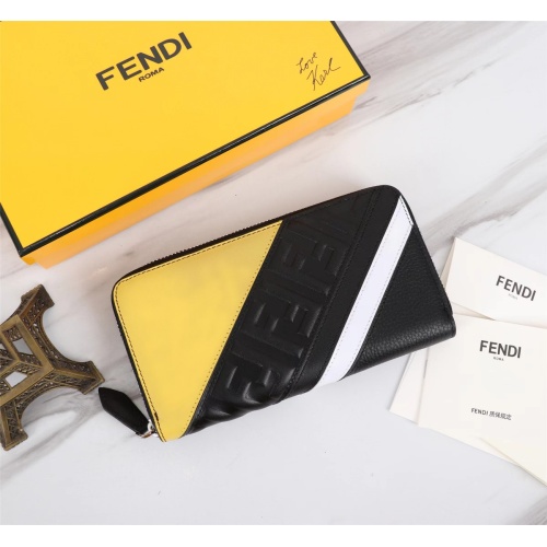 Fendi AAA Man Wallets #1088385 $72.00 USD, Wholesale Replica Fendi AAA Man Wallets