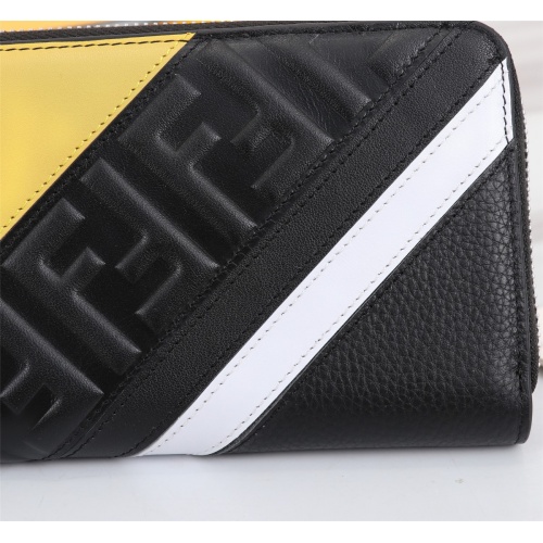 Replica Fendi AAA Man Wallets #1088385 $72.00 USD for Wholesale