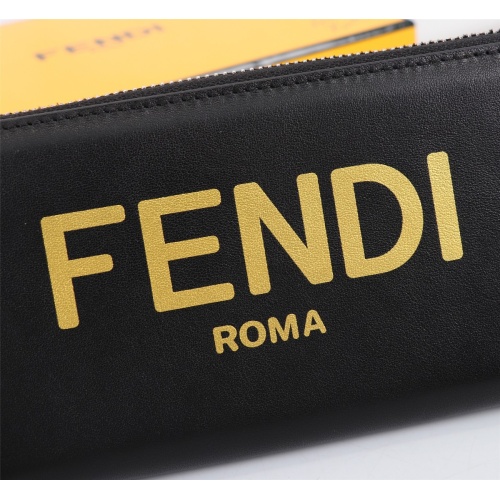 Replica Fendi AAA Man Wallets #1088388 $72.00 USD for Wholesale