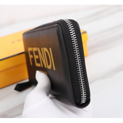 Replica Fendi AAA Man Wallets #1088388 $72.00 USD for Wholesale