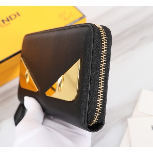 Replica Fendi AAA Man Wallets #1088389 $72.00 USD for Wholesale