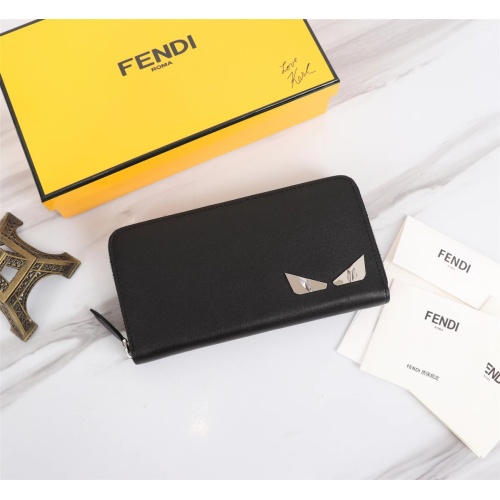 Fendi AAA Man Wallets #1088390 $72.00 USD, Wholesale Replica Fendi AAA Man Wallets