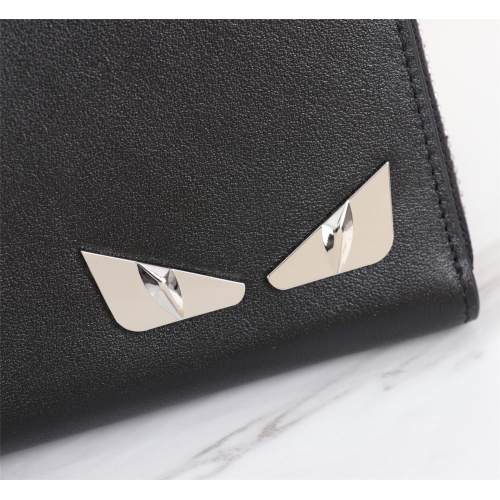 Replica Fendi AAA Man Wallets #1088390 $72.00 USD for Wholesale