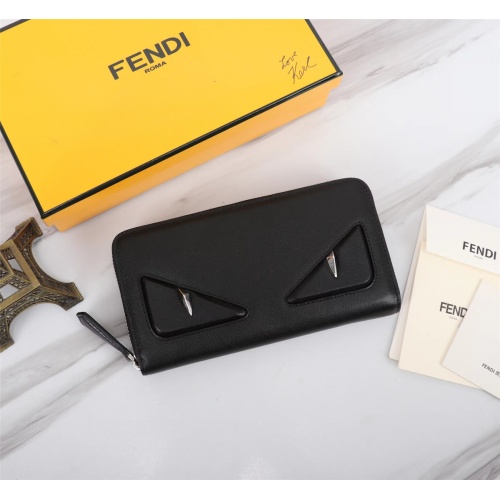 Fendi AAA Man Wallets #1088391 $72.00 USD, Wholesale Replica Fendi AAA Man Wallets