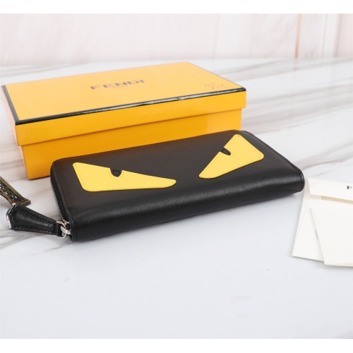 Replica Fendi AAA Man Wallets #1088397 $72.00 USD for Wholesale