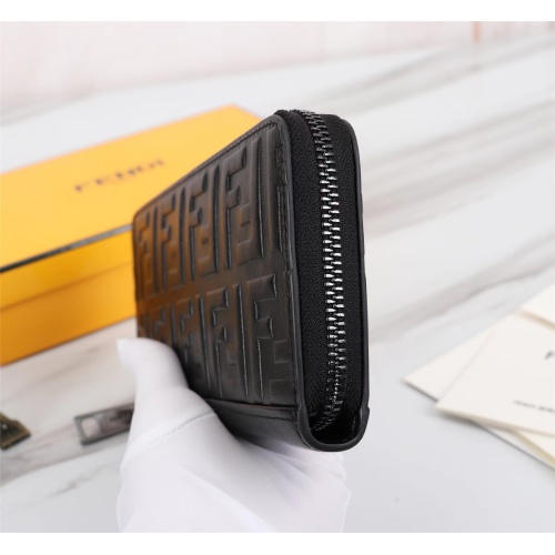 Replica Fendi AAA Man Wallets #1088398 $72.00 USD for Wholesale