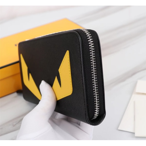 Replica Fendi AAA Man Wallets #1088399 $72.00 USD for Wholesale