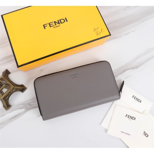 Replica Fendi AAA Man Wallets #1088400 $72.00 USD for Wholesale