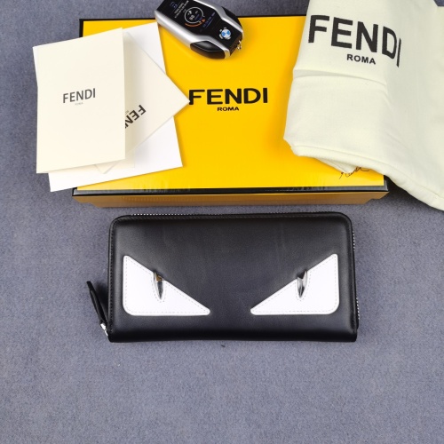 Fendi AAA Man Wallets #1088403 $72.00 USD, Wholesale Replica Fendi AAA Man Wallets