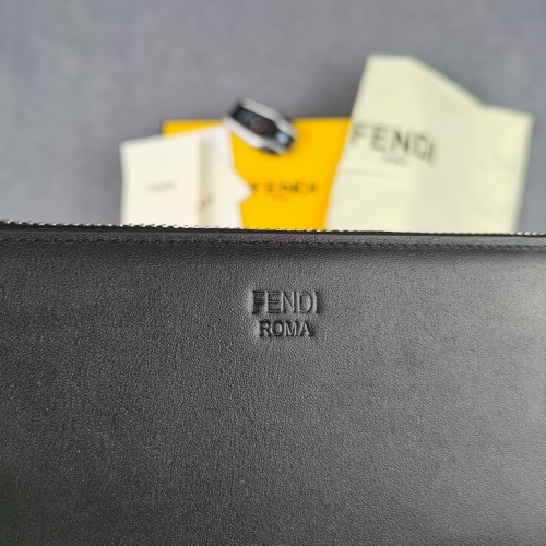 Replica Fendi AAA Man Wallets #1088403 $72.00 USD for Wholesale