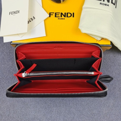 Replica Fendi AAA Man Wallets #1088403 $72.00 USD for Wholesale