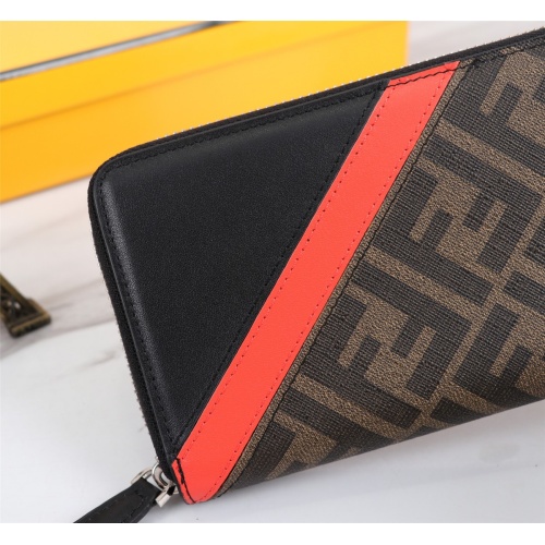 Replica Fendi AAA Man Wallets #1088405 $72.00 USD for Wholesale