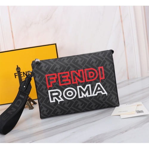 Fendi AAA Man Wallets #1088412 $88.00 USD, Wholesale Replica Fendi AAA Man Wallets