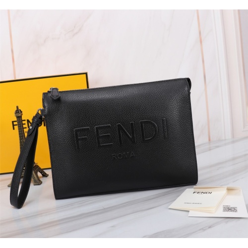 Fendi AAA Man Wallets #1088413 $92.00 USD, Wholesale Replica Fendi AAA Man Wallets