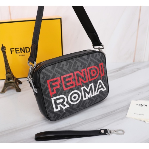 Replica Fendi AAA Man Messenger Bags #1088519 $100.00 USD for Wholesale