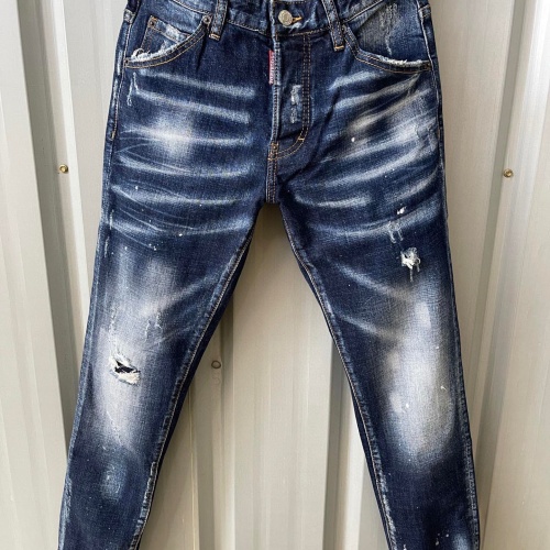 Replica Dsquared Jeans For Men #1090923 $68.00 USD for Wholesale