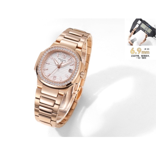 Replica Patek Philippe AAA Quality Watches For Women #1092516 $479.34 USD for Wholesale