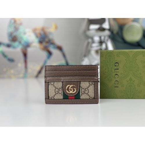 Gucci AAA Quality Card Case #1093037 $27.00 USD, Wholesale Replica Gucci AAA Wallets