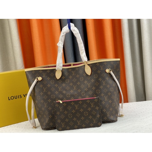 Louis Vuitton AAA Quality Shoulder Bags In Rose Red For Women #1093266 $68.00 USD, Wholesale Replica Louis Vuitton AAA Quality Shoulder Bags